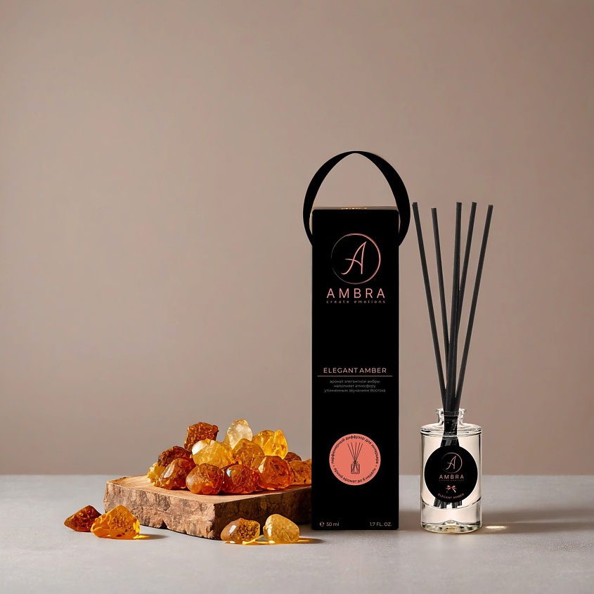Изображение товара Аромадиффузор Elegant amber от AMBRA CREATE EMOTIONS 1290 рублей