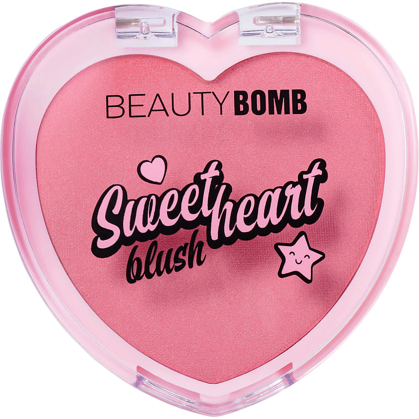 Изображение товара BEAUTY BOMB Румяна Blush "Sweetheart", № 02 POLIDJO, 3,5 г
