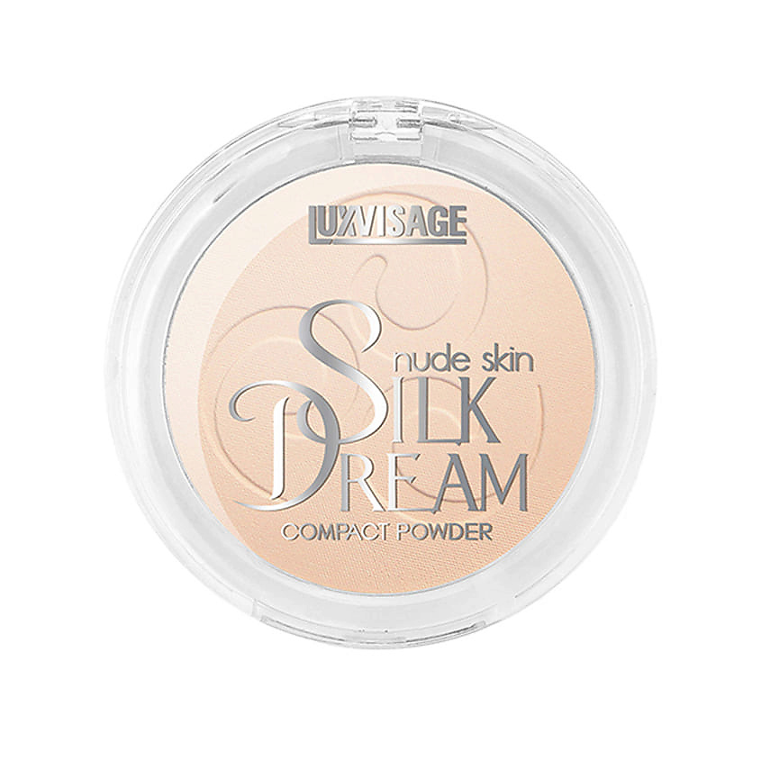 Изображение товара LUXVISAGE Пудра компактная для лица Silk Dream Nude Skin Compact Powder, № 2, 10 г