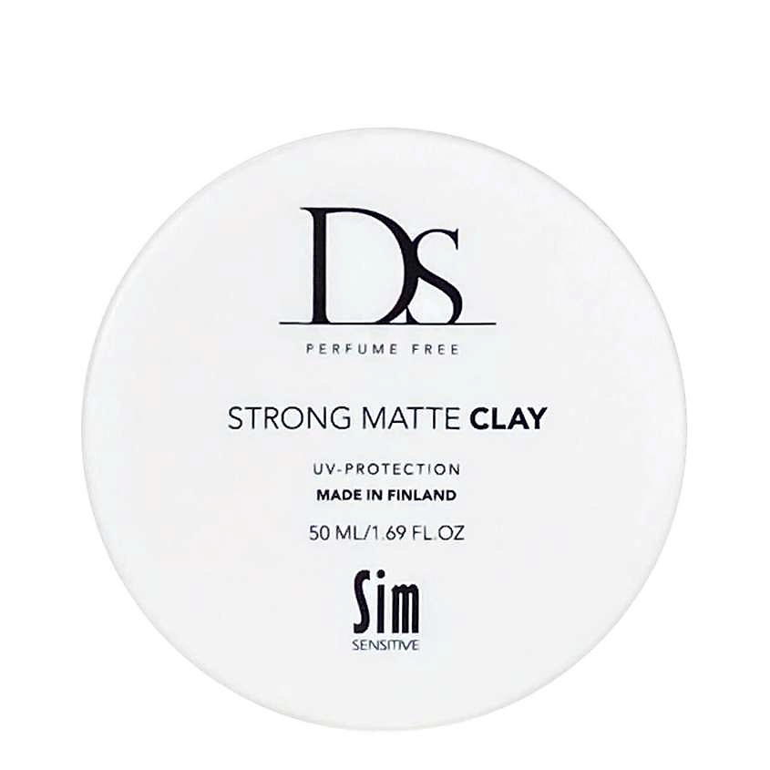 Изображение товара DS PERFUME FREE Воск для укладки волос сильной фиксации Strong Matte Clay, 50 мл