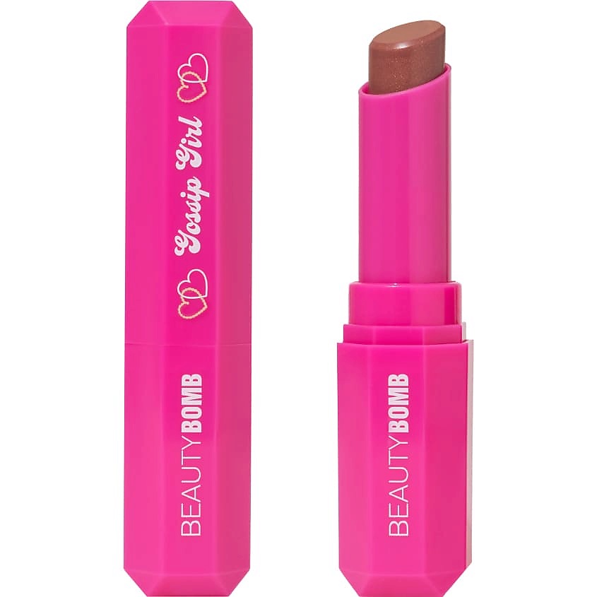 Изображение товара Помада-бальзам GOSSIP GIRL оттенок 03 коричневый с золотистым шиммером 2 г