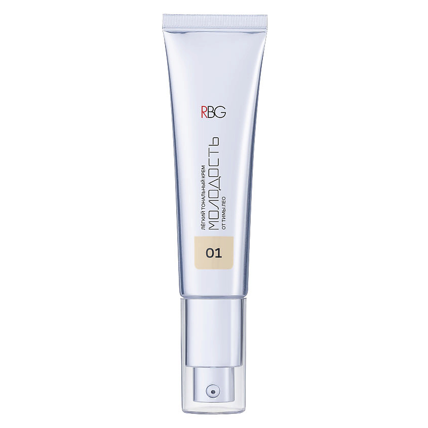 Изображение товара Тональный крем RUSSIAN BEAUTY GURU Молодость № 01 Светлый 30 мл легкое покрытие SPF защита