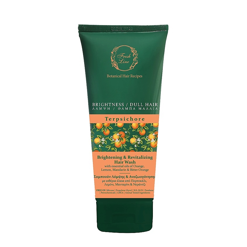 Изображение товара FRESH LINE Шампунь для силы и блеска волос Terpsichore, 200 мл