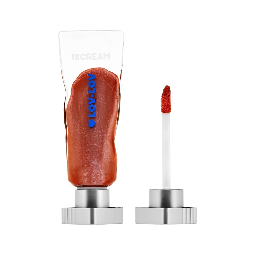 Изображение товара ISCREAM Блеск для губ LOV-LOV с глиттером, тон 07