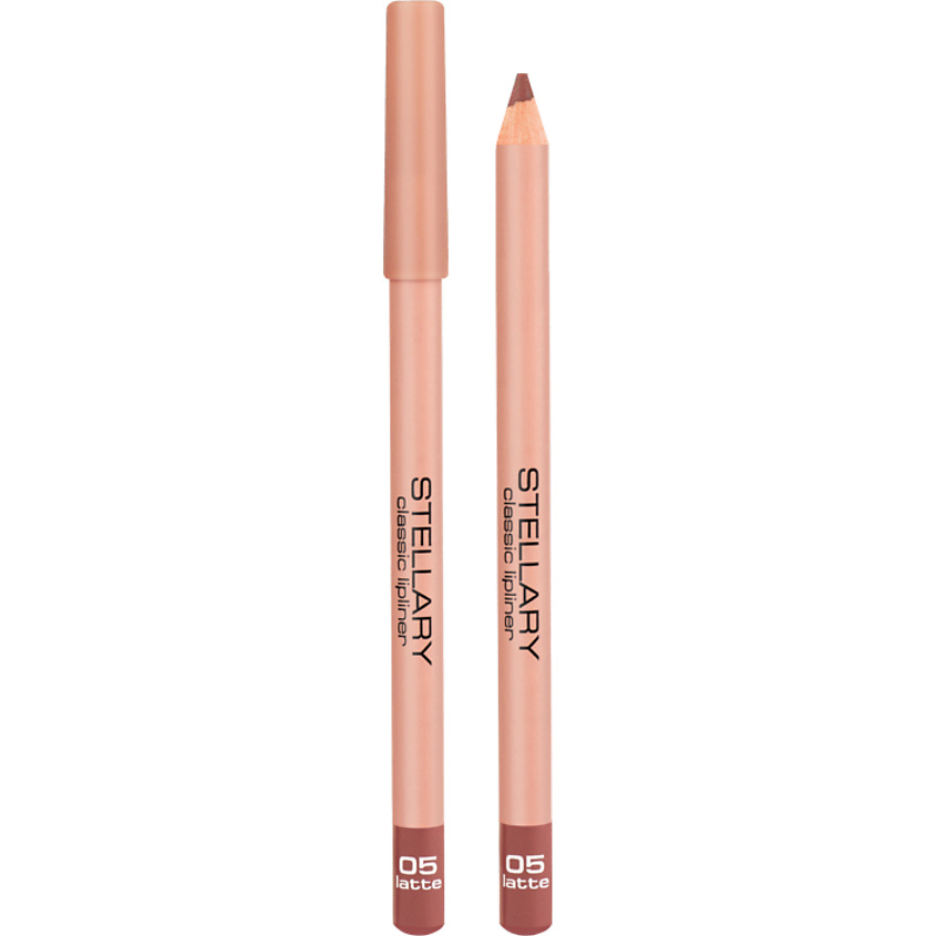 Изображение товара Карандаш для губ Stellary Lipliner No 05 Latte 1, 35 г - яркий насыщенный цвет и стойкость