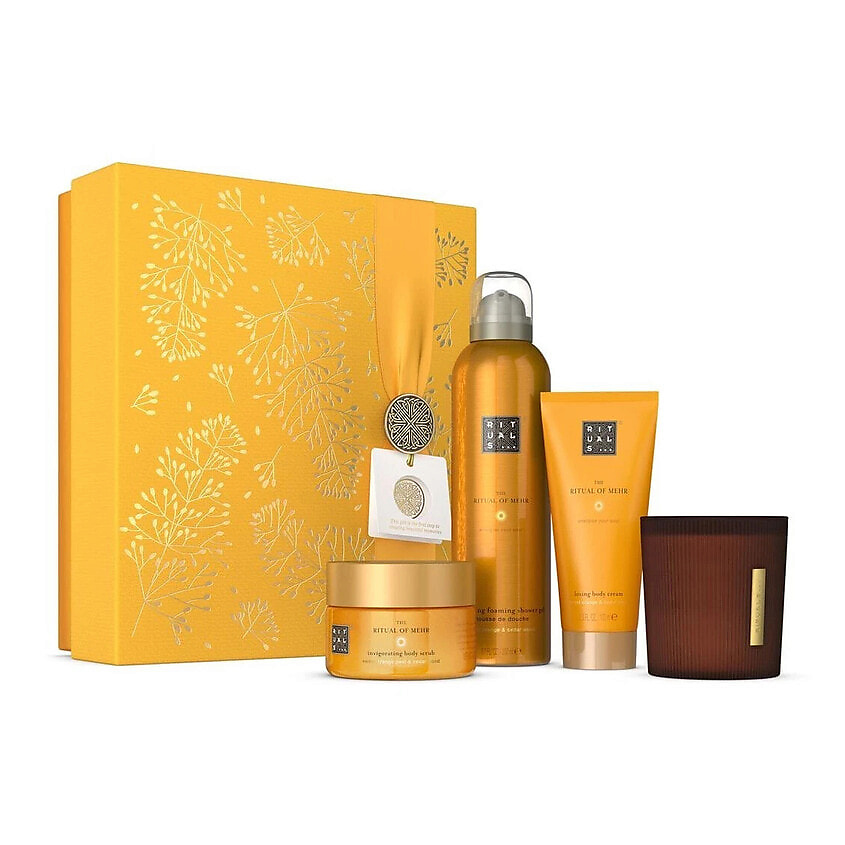 Изображение товара RITUALS... Набор косметики The Ritual of Mehr Gift Set M, 200 мл + 100 мл + 125 г + 140 г