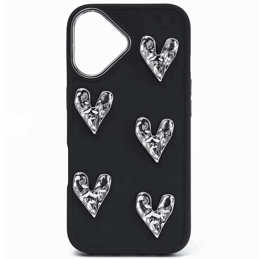 Изображение товара Чехол на iPhone 16 из силикона с ярким принтом и защитой камеры