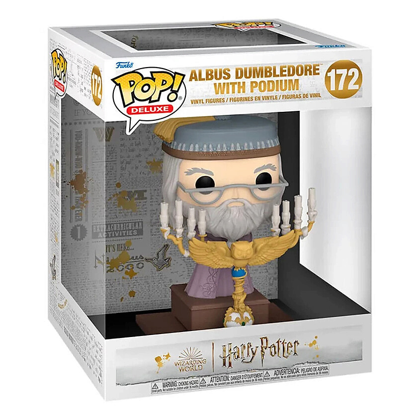 Изображение товара FUNKO Фигурка Harry Potter Deluxe And the prisioner of Azkaban Dumbledore with Podium, Мультиколор