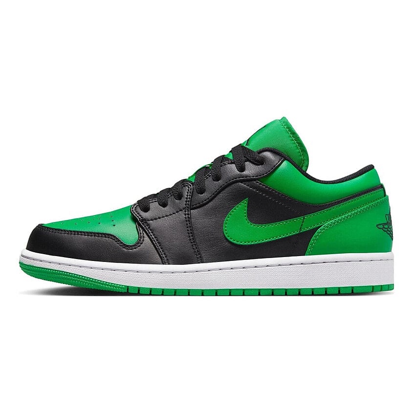 Изображение товара Nike 1 Low Lucky Green - мужские кроссовки из кожи для повседневной носки и спорта