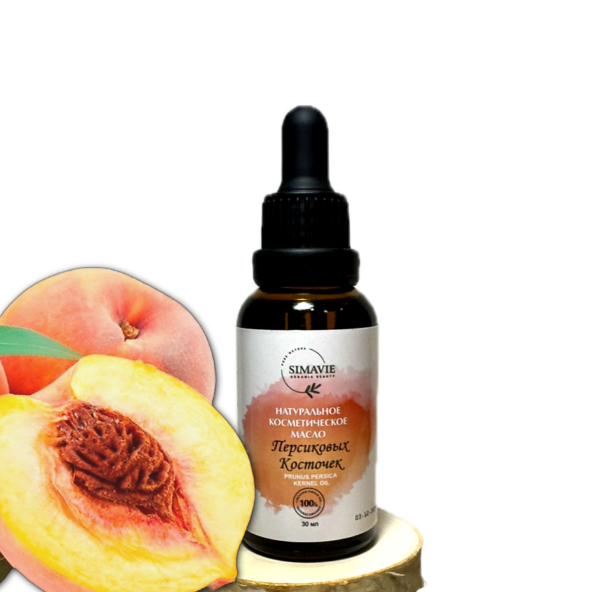 Изображение товара SIMAVIE Натуральное масло персиковых косточек, 1 шт.