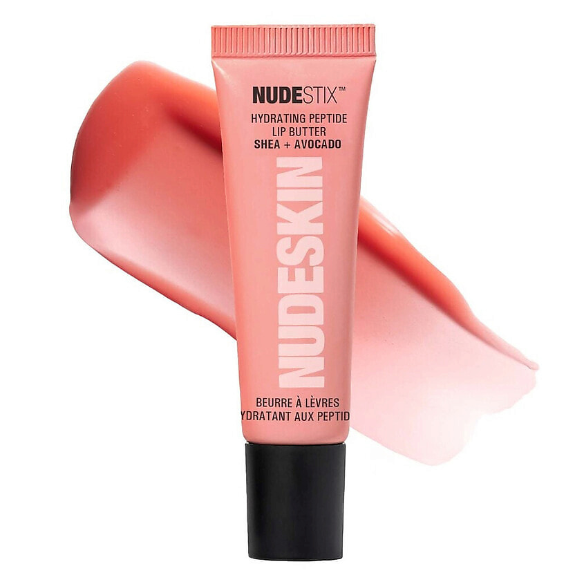 Изображение товара NUDESTIX Увлажняющее масло для губ Hydrating Peptide Lip Butter, Candy Kiss