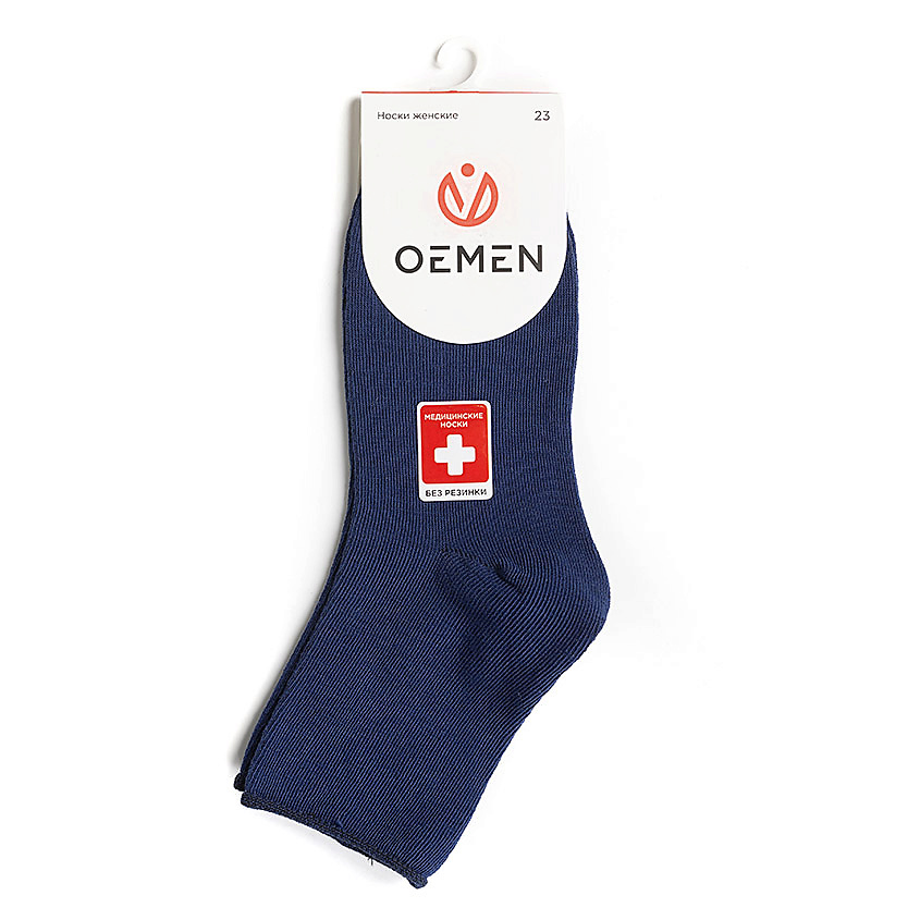 Изображение товара OEMEN Носки женские VN081 темно-синий, Размер 25
