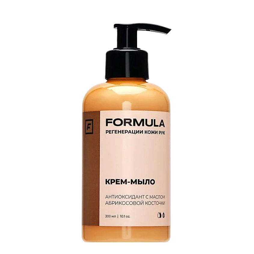 Изображение товара Жидкое крем-мыло FORMULA с маслом абрикосовой косточки 300 мл антиоксидант для рук
