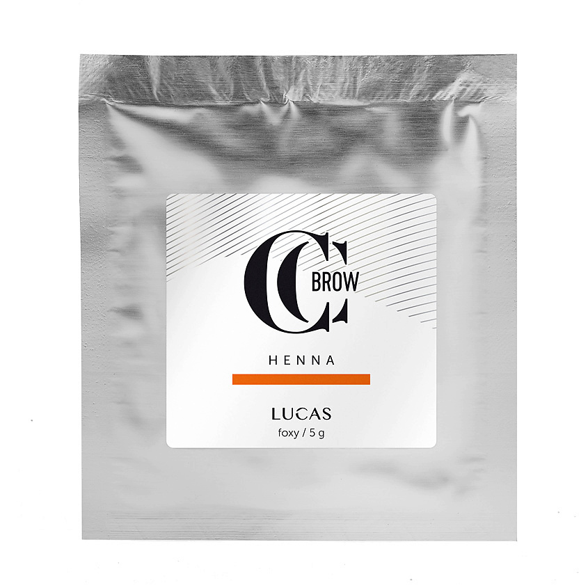 Изображение товара Лукас Хна для бровей CC Brow рыжий 5 г инновационный уход и окрашивание