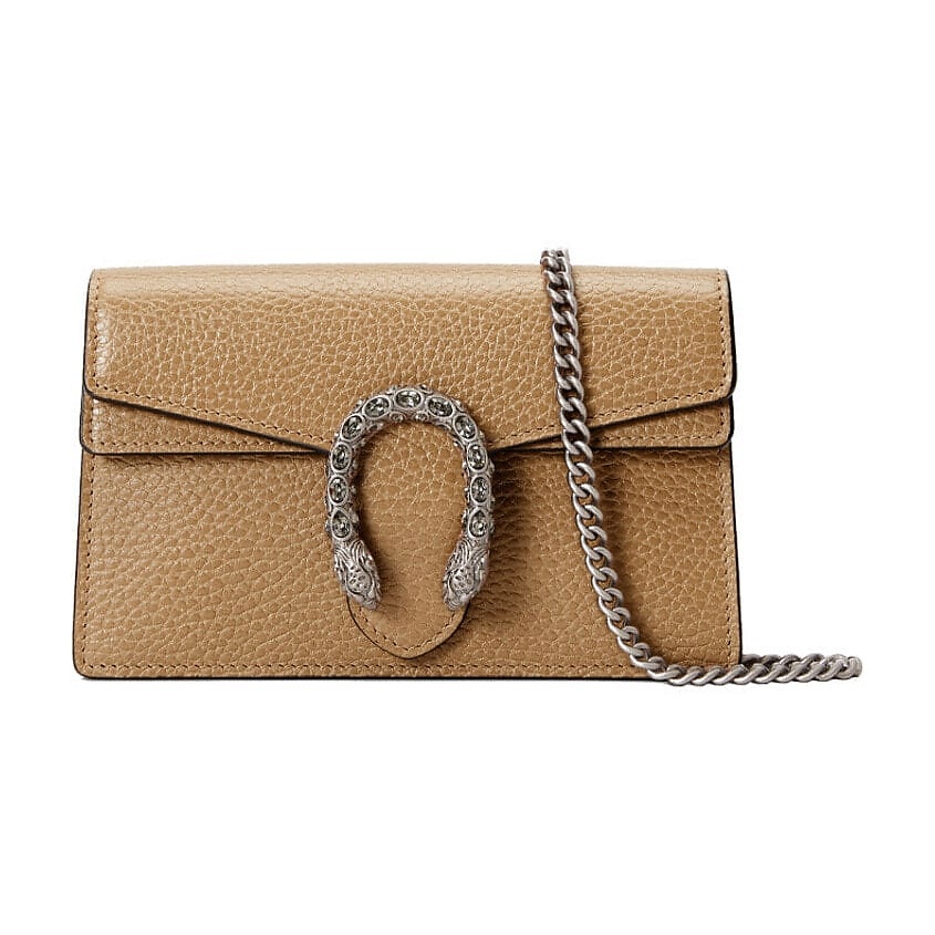 Изображение товара GUCCI Сумка Matte Leather Shoulder Bag (Basic Set+Box+Shopping Bag), цвет: Светло-коричневый, размер: One Size