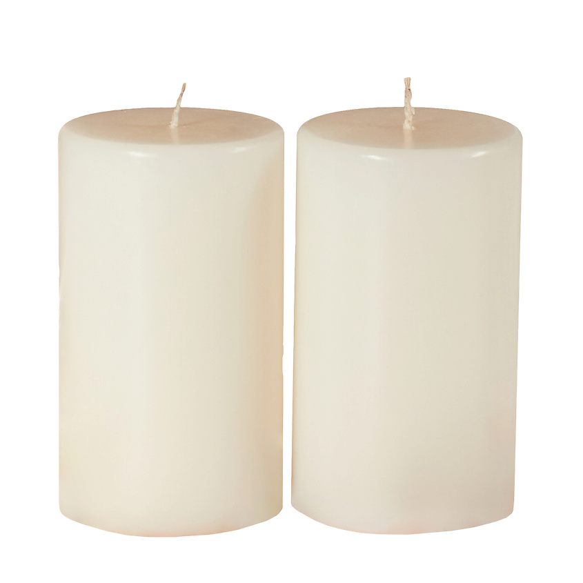 Изображение товара ЖИВОЙ КРЫМ Набор свечей 2шт пеньковые декоративные столбик