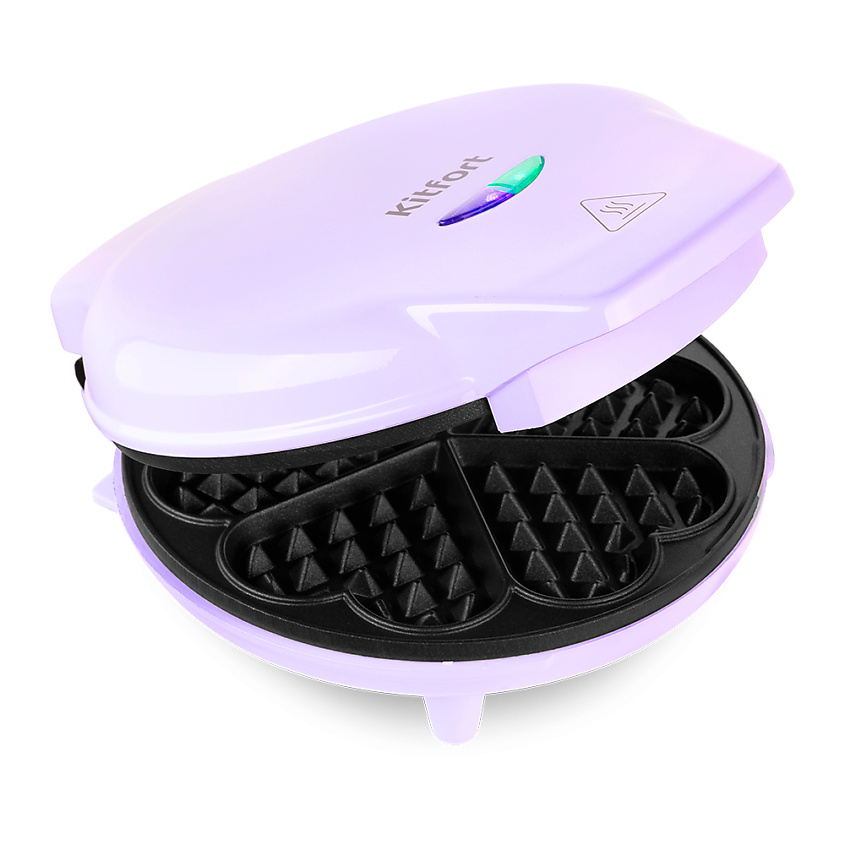 Изображение товара Вафельница KITFORT КТ-1688 для бельгийских вафель, антипригарное покрытие