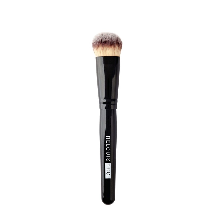 Изображение товара RELOUIS Кисть косметическая №3 для тональной основы Foundation Brush, 1 шт.