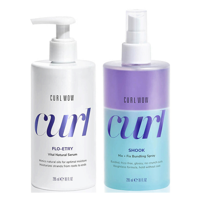Изображение товара Набор для укладки волос Color Wow Curl Wow Anti-Frizz Curl Styling Duo