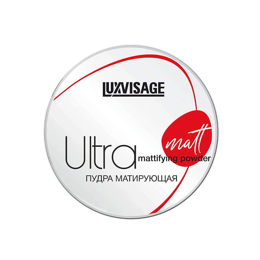 Изображение товара LUXVISAGE Пудра матирующая для лица Ultra Matt Mattifying Powder, № 101 Porcelain, 7,3 г