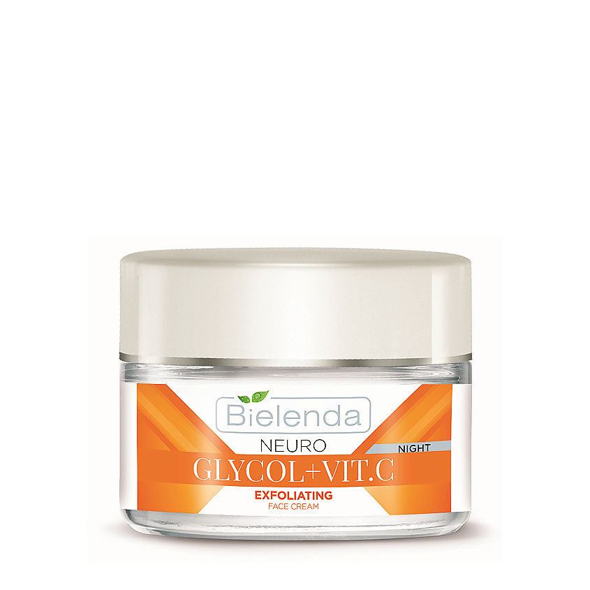 Изображение товара BIELENDA Крем для лица NEURO GLICOL+VIT.C отшелушивающий от морщин ночной, 50 мл