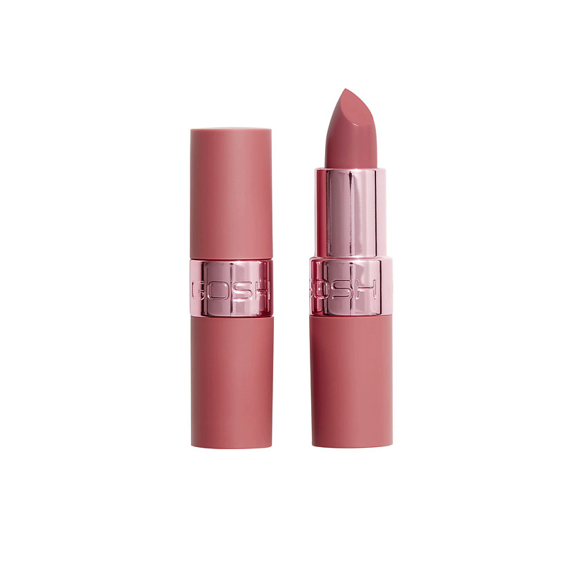 Изображение товара GOSH Губная помада Luxury Rose Lips 002 Romance 3, 5 г - насыщенный нюд для женщин