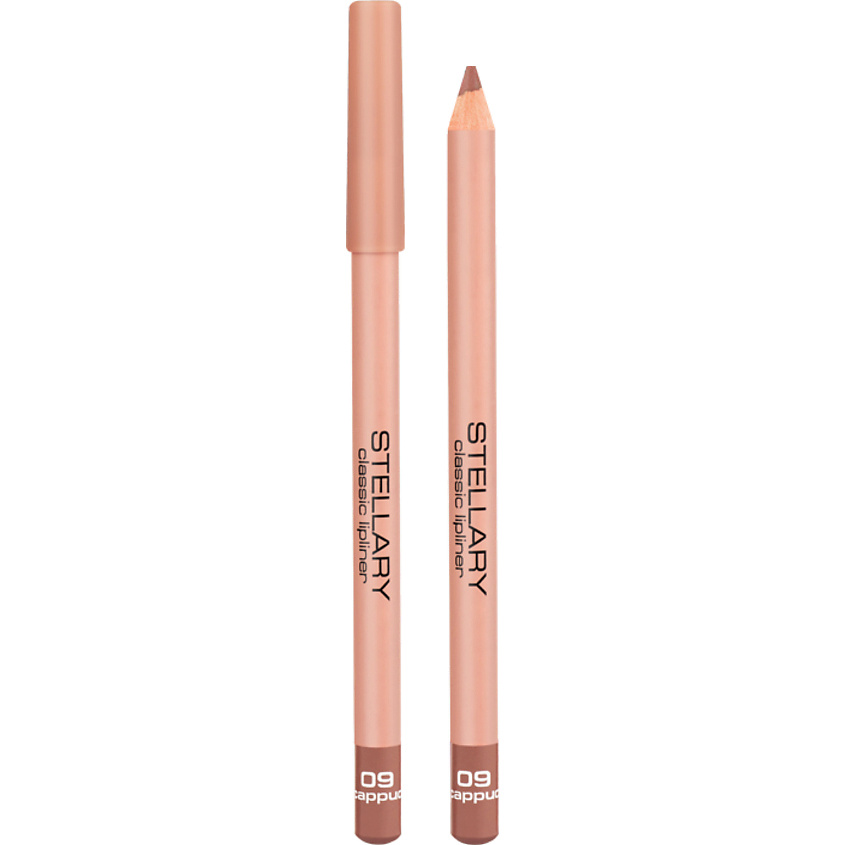 Изображение товара Карандаш для губ STELLARY Lipliner № 09 Cappuchino 1,35 г для яркого и стойкого макияжа губ