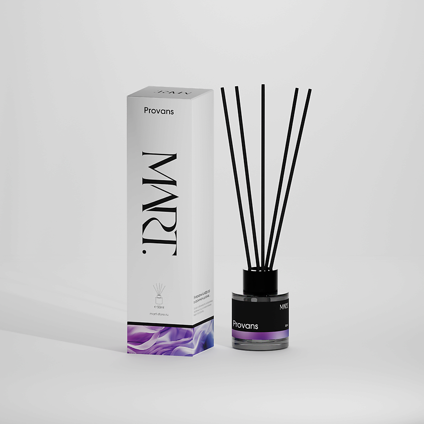 Изображение товара MARTHOME. Ароматический диффузор "Лавандовое поле", 1 шт.