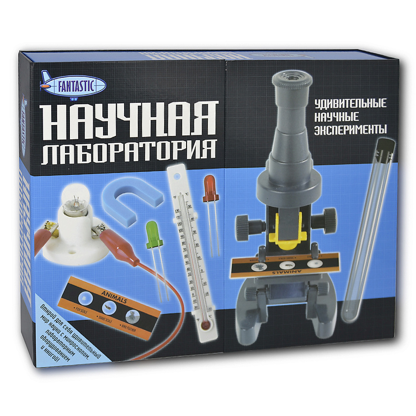 Изображение товара МАЭСТРО, БРАВО! Набор для опытов Научная лаборатория, 1 шт.