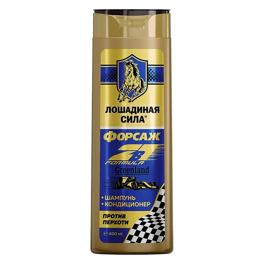 Изображение товара Шампунь против перхоти 2в1 Формула Форсаж Гренландия 400 мл