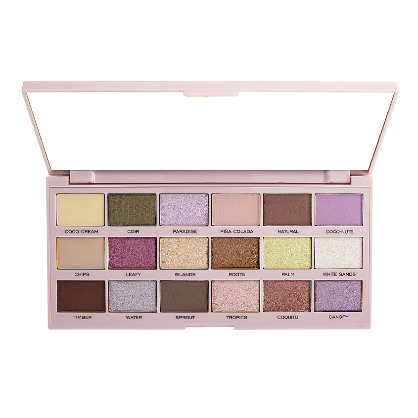 Изображение товара I HEART REVOLUTION Палетка теней для век Tasty Coconut, Coconut, 22,5 г