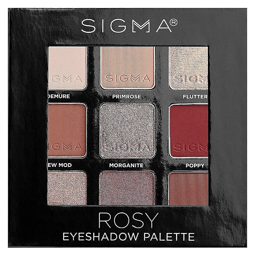Изображение товара SIGMA BEAUTY Палетка теней Eyeshadow Palette Rosy, rosy