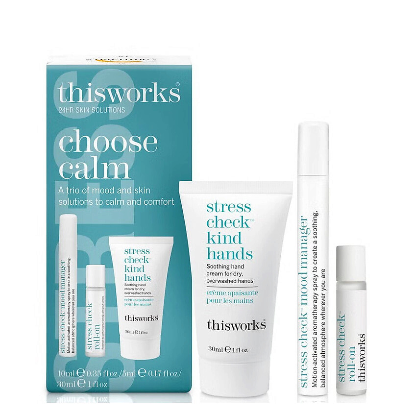 Изображение товара THIS WORKS Набор успокаивающих спреев Choose Calm, 10 мл + 5 мл + 30 мл