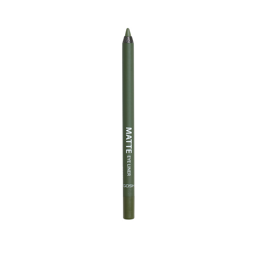 Изображение товара GOSH Карандаш для глаз матовый Matte Eye Liner, 018 Olive Green, 1,2 г