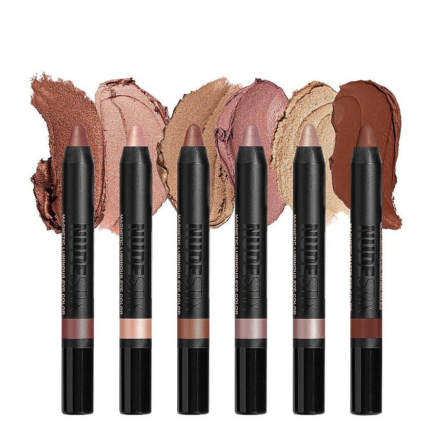 Изображение товара NUDESTIX Набор для макияжа глаз Nude Beach 6-Piece Eye Pencil Palette, 2,8*6шт