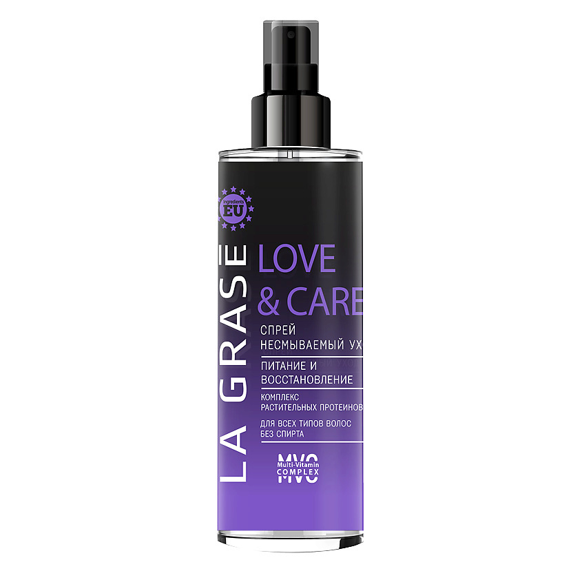 Изображение товара Спрей для волос LA GRASE Love&Care Питание и восстановление, 150 мл