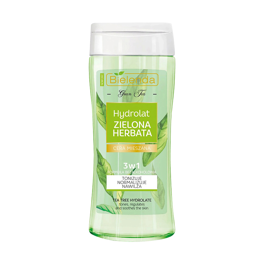 Изображение товара BIELENDA Гидролат для лица ЗЕЛЕНЫЙ ЧАЙ успокаивающий, 200 мл