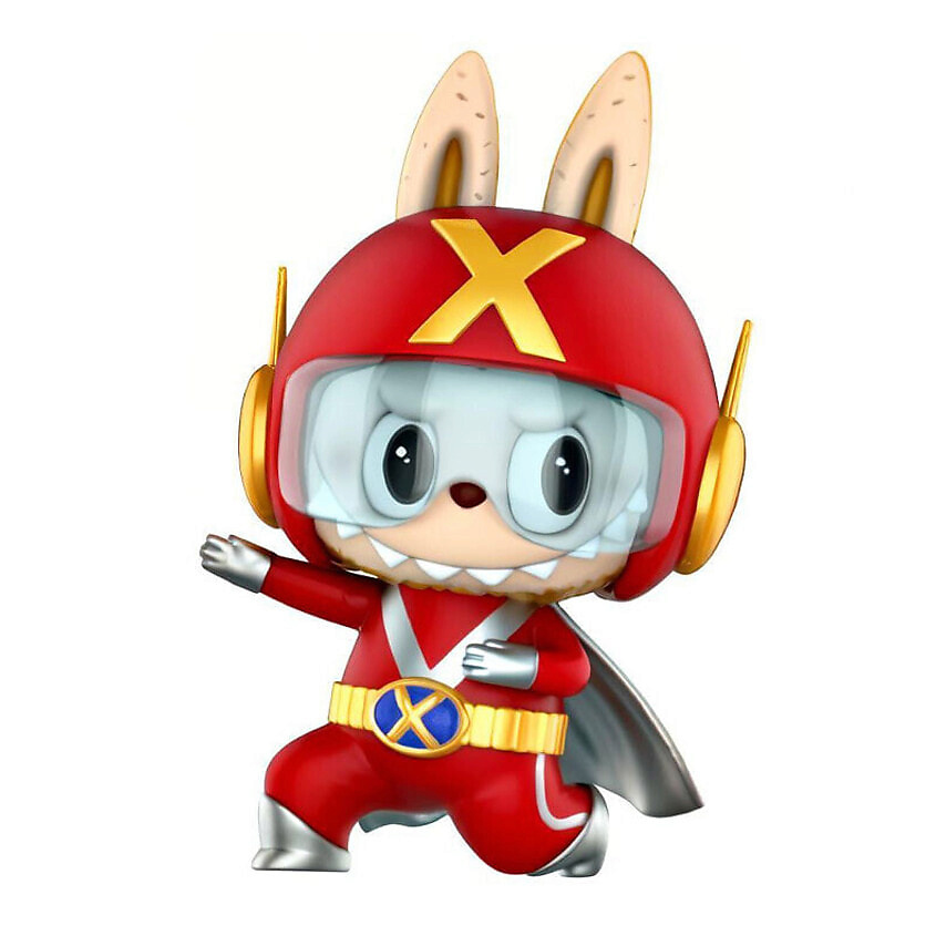 Изображение товара POP MART LABUBU Superman MR.X мягкая игрушка 15 см серия сюрпризов яркая коллекционная игрушка