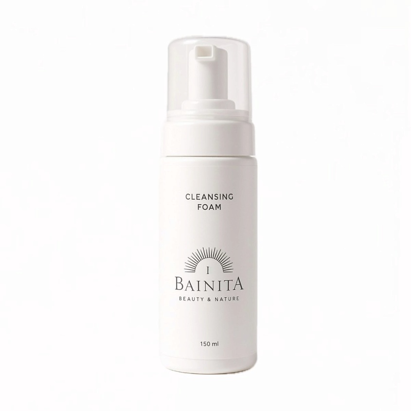 Изображение товара BAINITA Пенка очищающая для всех типов кожи Cleansing Foam, 1 шт.