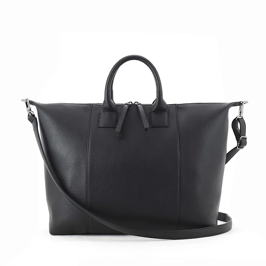 Изображение товара SOLO Сумка женская шоппер на молнии на плечо А4 238-142, Чёрный