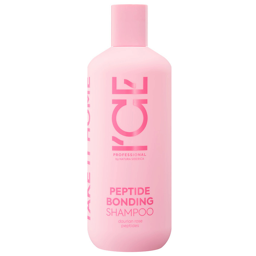 Изображение товара ICE by NATURA SIBERICA Шампунь для экстремально повреждённых волос Peptide Bonding Shampoo, 400 мл
