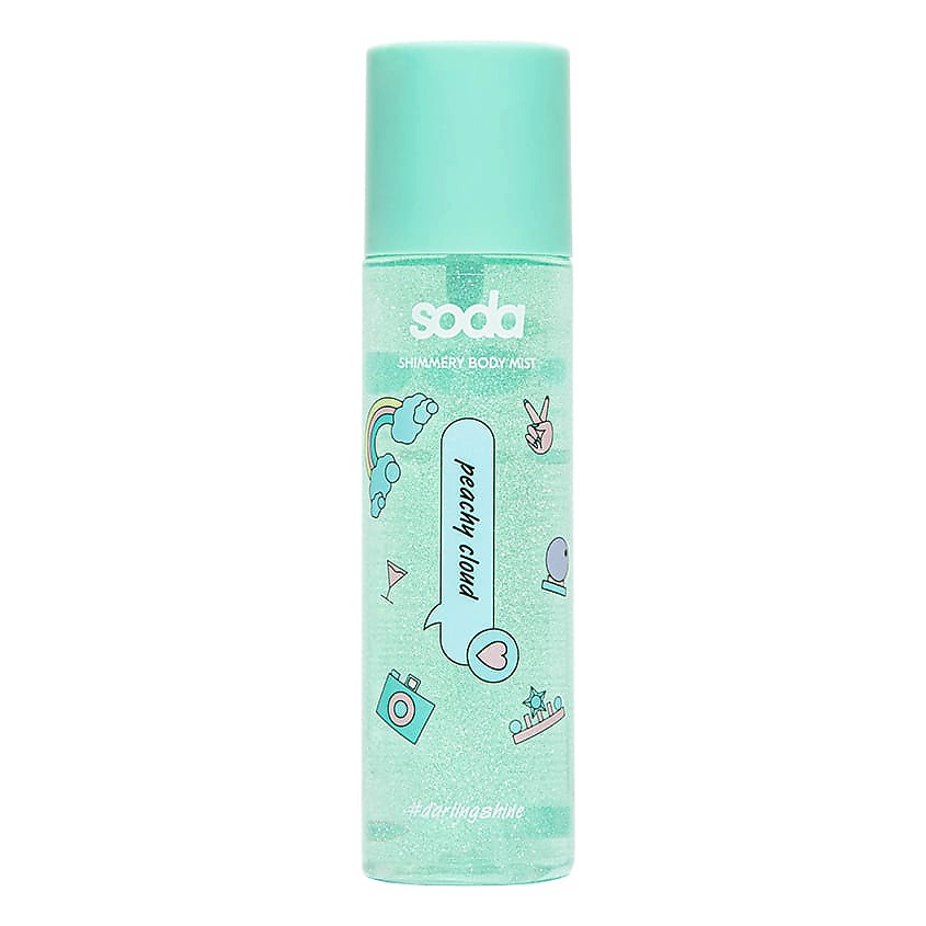 Изображение товара SODA Парфюмированный мист для тела SHIMMERY BODY MIST 104 #darlingshine, 150 мл