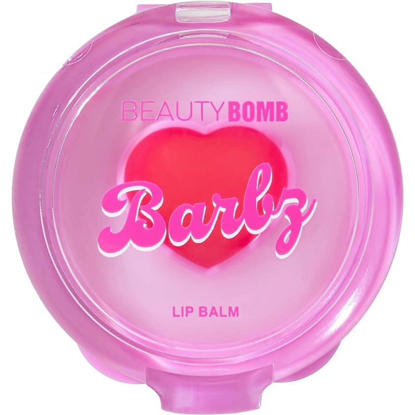 Изображение товара BEAUTY BOMB Бальзам для губ Barbz, тон 02 Fruit Lollipop, красный, на губах прозрачный, 2 г