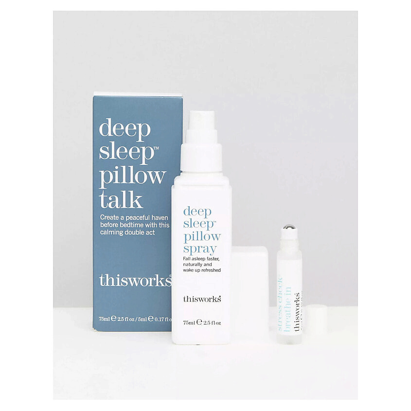 Изображение товара THIS WORKS Ароматический набор для сна Deep Sleep Pillow Talk, 75 мл + 5 мл