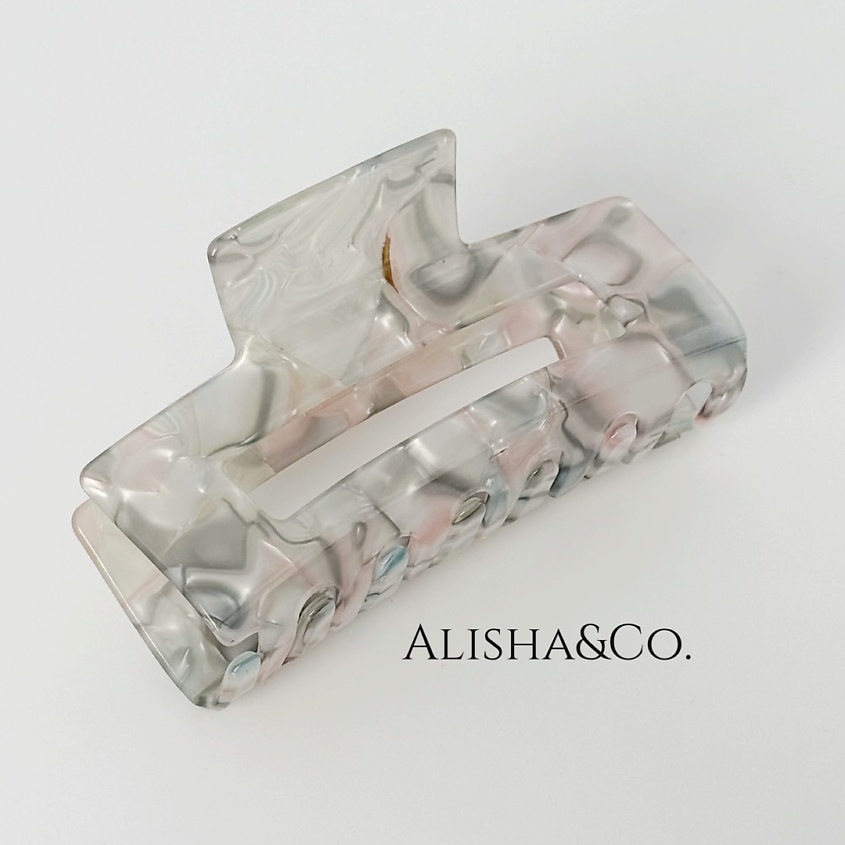 Изображение товара ALISHA&CO. Крабик для волос большой Universe, Зеленый