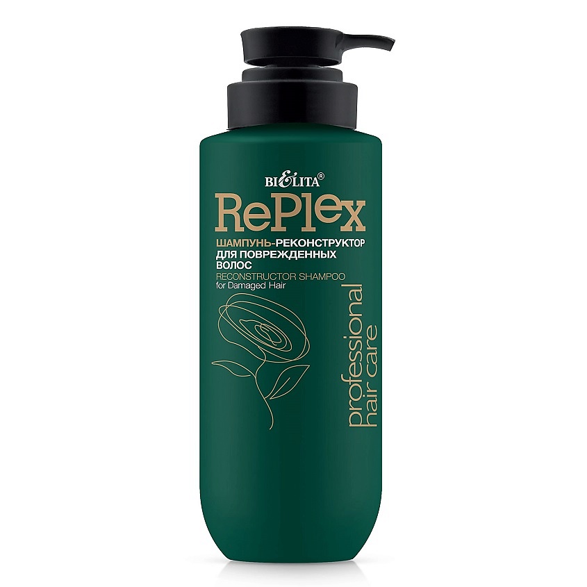 Изображение товара БЕЛИТА Шампунь-реконструктор для поврежденных волос HAIR CARE, 500 мл