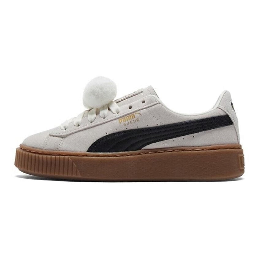 Изображение товара Кроссовки PUMA Suede Platform Cream White для женщин, размер 36