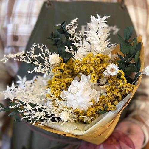 

TOOTFLOWERS Букет из сухоцветов «Желтый», Букет из сухоцветов «Желтый»