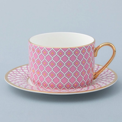 

ИМПЕРАТОРСКИЙ ФАРФОРОВЫЙ ЗАВОД Чашка с блюдцем чайная "Астра №2", Чашка с блюдцем чайная "Астра №2"