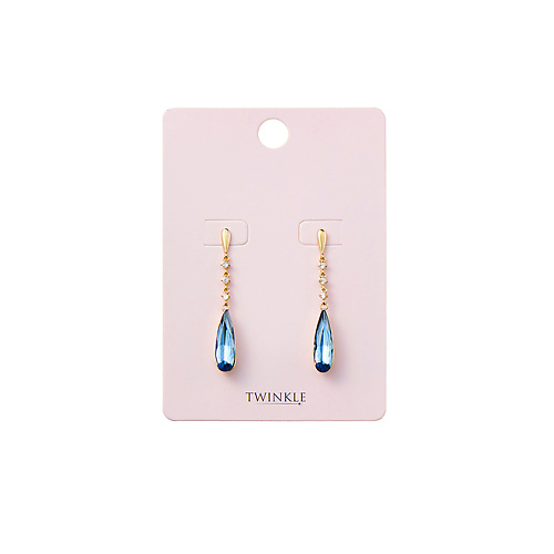 TWINKLE Серьги Royal Blue